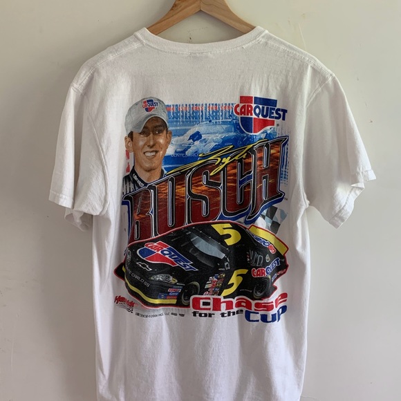 Vintage Busch Nascar chase cup white t shirt 💥 - Picture 3 of 4